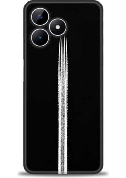 Realme Note 50 Kılıf Hd Baskılı Kılıf + Seramik Tam Kaplayan Ekran Koruyucu 387