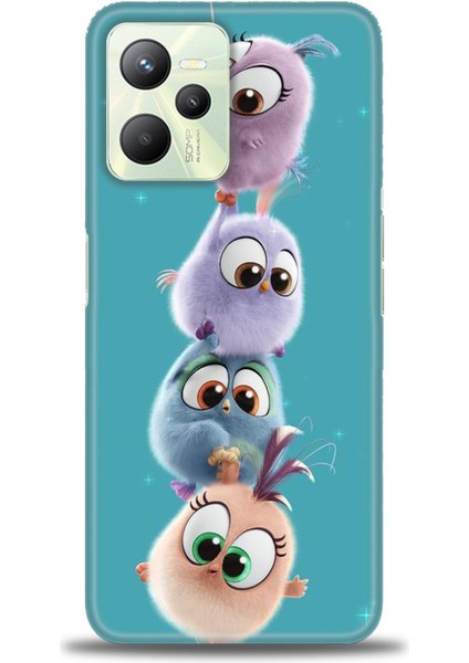Realme C35 Kılıf Hd Baskılı Kılıf + Seramik Tam Kaplayan Ekran Koruyucu 368