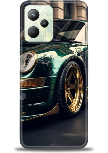 Realme C35 Kılıf Hd Baskılı Kılıf + Seramik Tam Kaplayan Ekran Koruyucu 486
