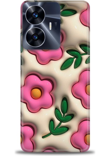 Realme C55 4g Kılıf Hd Baskılı Kılıf + Seramik Tam Kaplayan Ekran Koruyucu 111