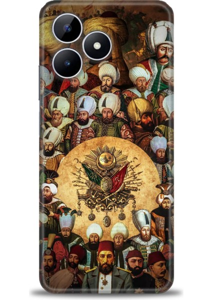Realme Note 50 Kılıf Hd Baskılı Kılıf + Seramik Tam Kaplayan Ekran Koruyucu 468