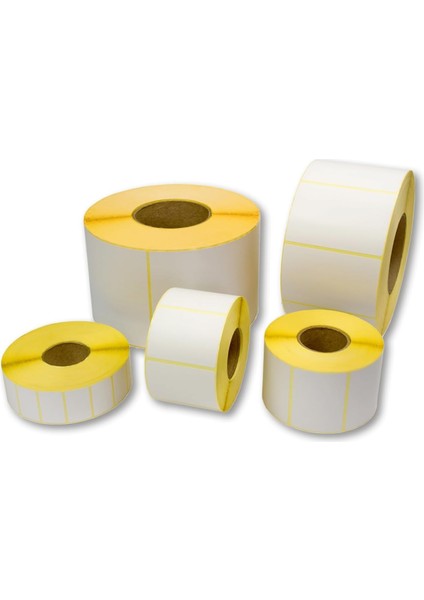 Label - 60X30 mm Termal Etiket, Barkod/adres/kargo Termal Etiketleri, Zebra ve Diğer Yazıcılarla Uyumlu