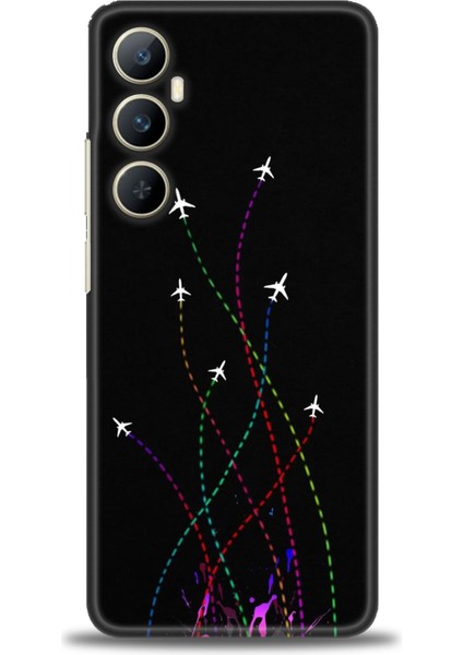 Realme C65 4g Kılıf Hd Baskılı Kılıf + Seramik Tam Kaplayan Ekran Koruyucu 388