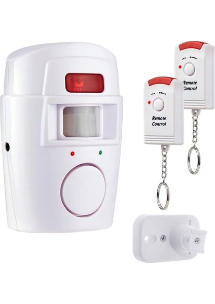 LR-NG300 Kablosuz Hareket Dedektörlü Ev Alarm Sistemi, Kumandalı Hırsız Alarm Sistemi, Pır Alarm
