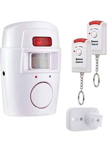 LR-NG300 Kablosuz Hareket Dedektörlü Ev Alarm Sistemi, Kumandalı Hırsız Alarm Sistemi, Pır Alarm