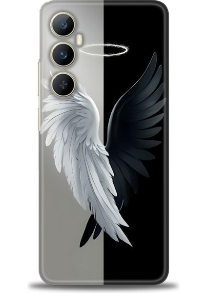 Realme C65 4g Kılıf Hd Baskılı Kılıf + Seramik Tam Kaplayan Ekran Koruyucu 146