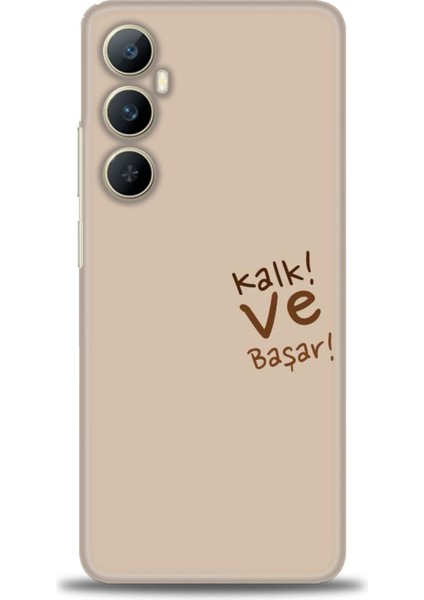 Realme C65 4g Kılıf Hd Baskılı Kılıf + Seramik Tam Kaplayan Ekran Koruyucu 168