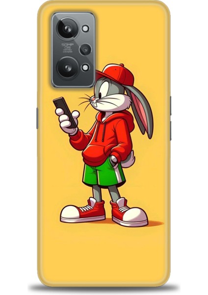 Realme Gt2 Kılıf Hd Baskılı Kılıf + Seramik Tam Kaplayan Ekran Koruyucu 401