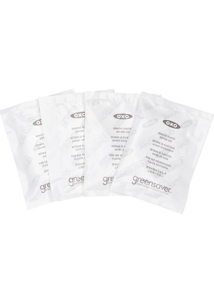 - Good Grips Greensr Aktif Karbon Filtre - Gıda Saklama Kutuları Için 4 Yedek Filtre