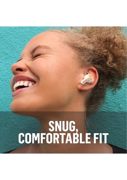 Rebel Kulak Içi Bluetooth Kulaklık, Sürdürülebilir Üretim, Kablosuz Ses, Şarj Edilebilir ve Dokunmatik Kontrol Fonksiyonlu, 30 Saat Çalma Süresi, Şık ve Taşınabilir Şarj Kılıfı ile