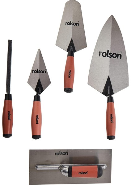 52489 5 Pc Tradesman Trowel Set