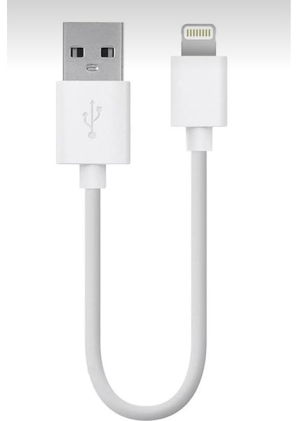 Elektronik 27W USB To Lightning iphone Uyumlu Dönüştürücü Araç Içi Şarj Kablosu 30 cm Kısa Iphone 7 8 x 11 12 13 14 Pro/max/mini/plus Uyumlu Data Hızlı Şarj Kablosu 3.1A Qualcomm