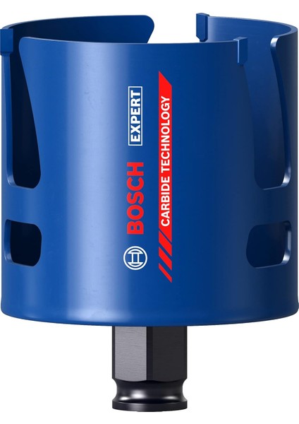 Professional 1x Expert Construction Material Delik Açma Testereleri (Yumuşak Ahşap, Sunta, Tuğla, Yumuşak Döşemeler, Fiber Plastik Gfk, Cfk, Ø 68 Mm, Aksesuar Darbeli Matkap/vidalama)