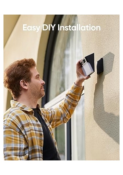 Security 2k Duvar Lambalı S120 Solar Kamera, T81A0
