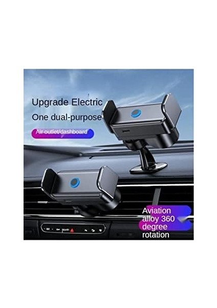 Alaşım Lüks Elektrikli Otomatik Araç Içi Telefon Tutucu