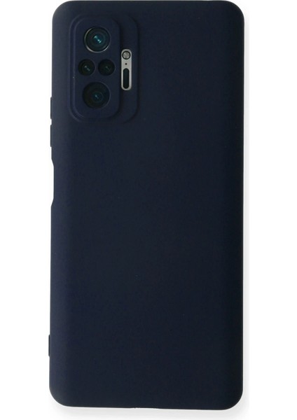 Xiaomi Redmi Note 10 Pro Kılıf Nano Içi Kadife Silikon - Lacivert Zrnet