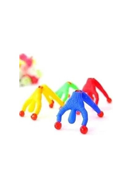 Yapışan ve Duvara Yapışan 4'lü Ninja'lar 9cm.