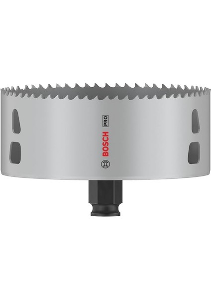 1 x Pro Multi Material Power Change Plus Delik Testeresi (Yumuşak Ahşap, Alçıpan Duvar Için, Ø 121 Mm, Profesyonel Aksesuar, Matkap/tornavida Için)