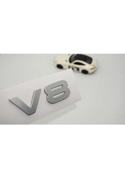 Land Rover Defender V8 Gri Bagaj Çamurluk Yazı Logo Arma