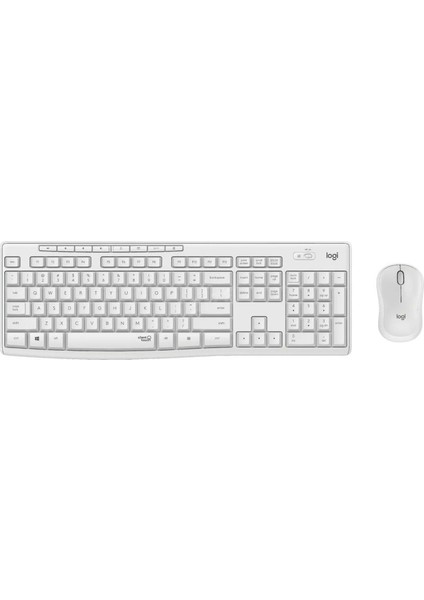 Logıtech MK295 Q Tr Sessiz Kablosuz Klavye Mouse Set Beyaz 920-010089