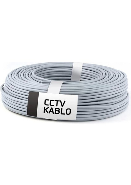 Martel 2+1 100MT Eco Cctv Kablosu 2X0,22X0,22