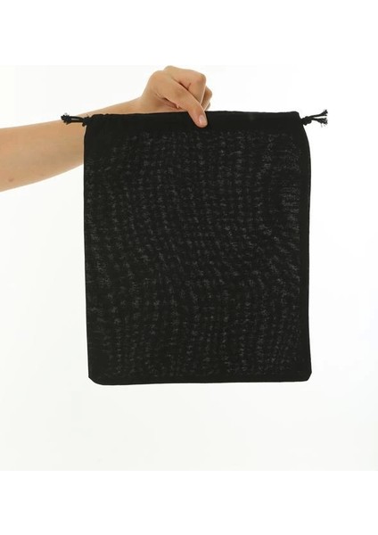Baghashtag Siyah Bez Kese (3 Adet) 13 cm x 17 cm