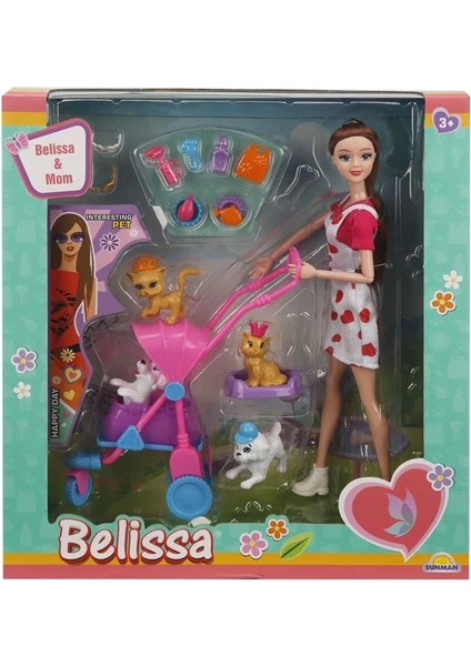 Belissa'nın Annesi ve Sevimli Dostlar Manken Bebek