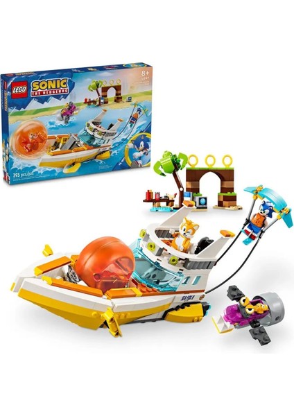 76997 LEGO Sonic The Hedgehog Tailsin Macera Teknesi 393 Parça +8 Yaş