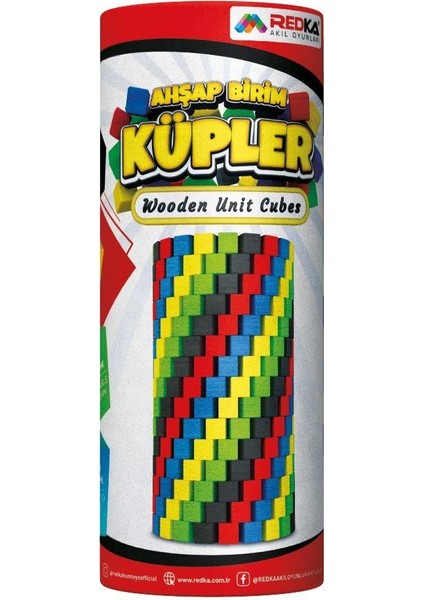 5459 Ahşap Birim Küpler