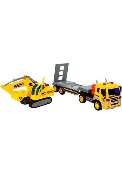 1:20 Sesli ve Işıklı Transporter Taşıyıcı Tır