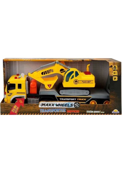 1:20 Sesli ve Işıklı Transporter Taşıyıcı Tır