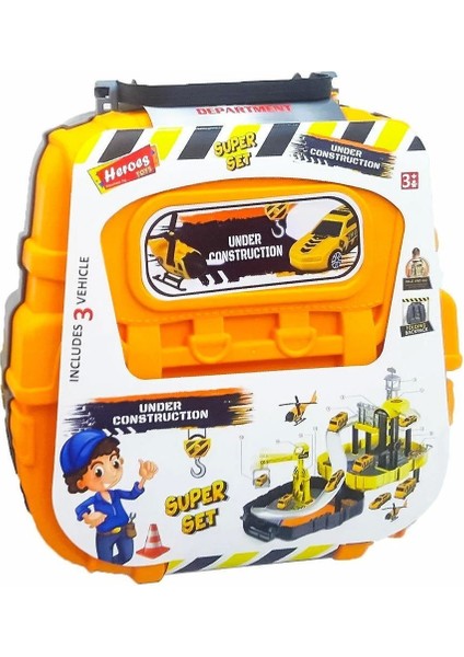 ERN-2018 Heroes Toys Çantalı Inşaat Seti