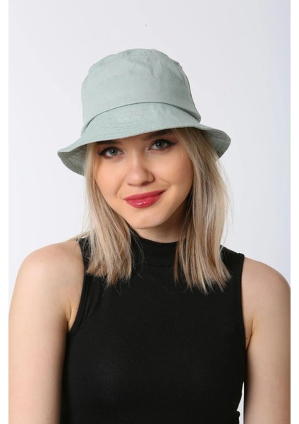 Unisex Yazlık Bucket Renkli Şapka Yeşil modelleri