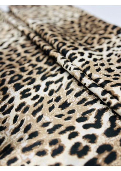Set - Çift Kişilik Leopar Nevresim Seti