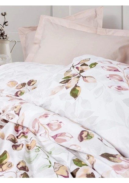 Cotton Box Modeline Brice Bej Tek Kişilik Nevresim Takımı