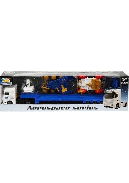 1:64 Aerospace Transporter Tır Uzay Seti