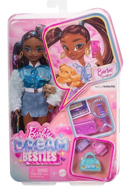 HYC22 Barbie Dream Besties Ana Karakter Bebeklers Brooklyn