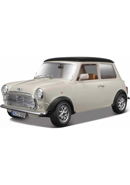 12036 Sunman, 1:18 Mini Cooper 1969 Model Araba