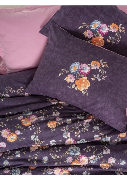 Cotton Box Feminen Çift Kişilik Nevresim Takımı Alessa Pembe