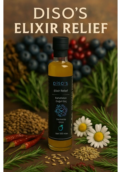 Diso's Elixir Relief / Rahatlatan Doğal Güç- 500 ml