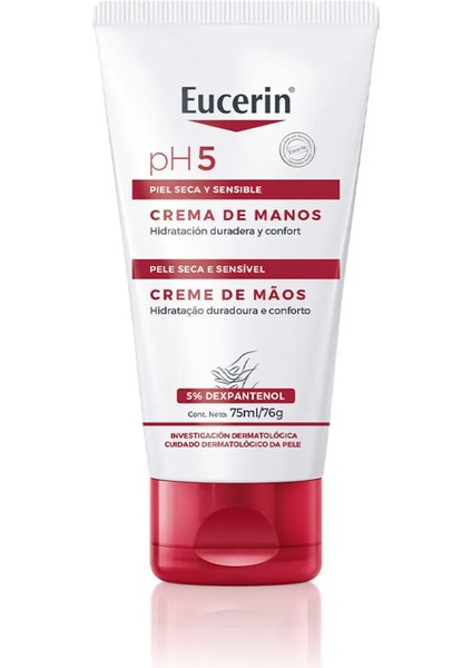 Ph5 Crema Manos Piel Duyarlı Eucerin El Kremi 75 ml