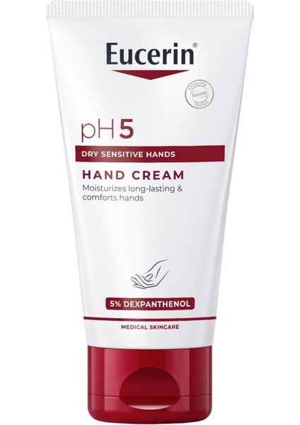 Ph5 Crema Manos Piel Duyarlı Eucerin El Kremi 75 ml