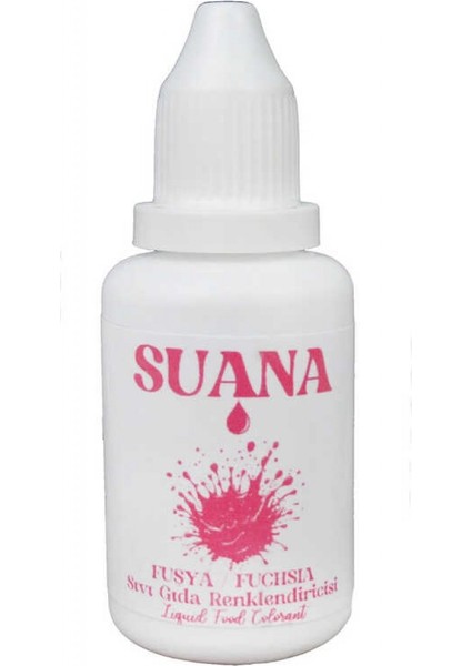 Gıda Boyası Sıvı Renklendirici Fuşya 20 ml