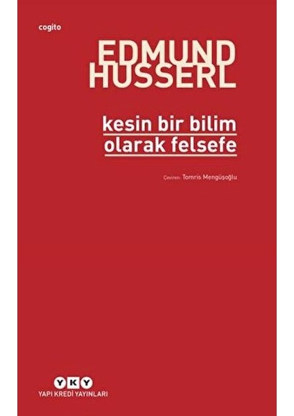 Kesin Bir Bilim Olarak Felsefe