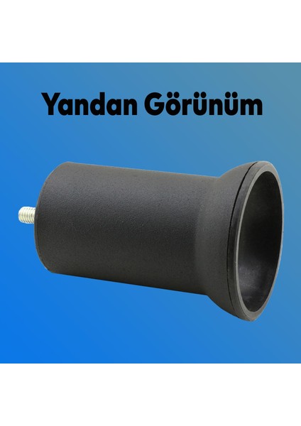 Mobilya Yatak Metal Kanepe Baza Koltuk Orta Destek Ayağı M8 Civata Siyah Metal Ayak 10 cm fırsatları