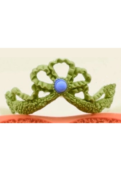 13cm Bordür Aplik Kurdele Süsleme Silikon Kalıp K-330 indirimleri