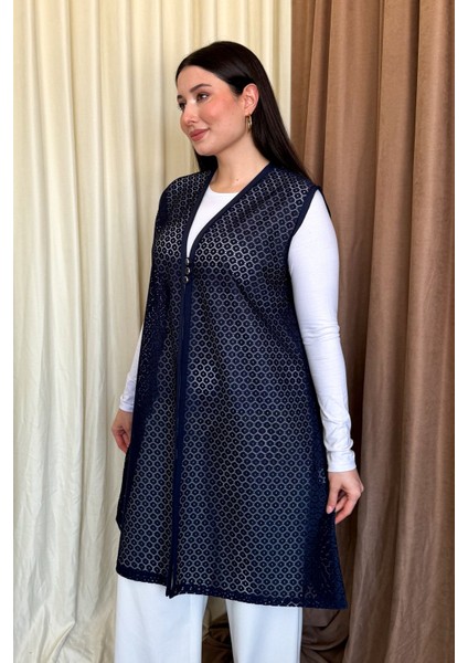 Kadın Dantel Uzun Yelek 261 fiyatları