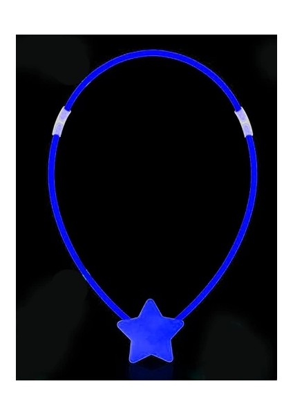 Glow Stick Yıldız Kolye