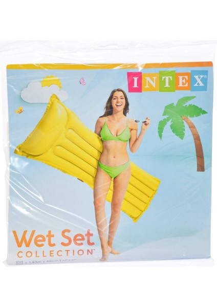 Fırsat 59703 Intex Renkli Deniz Yatağı 183X69 cm Yeni