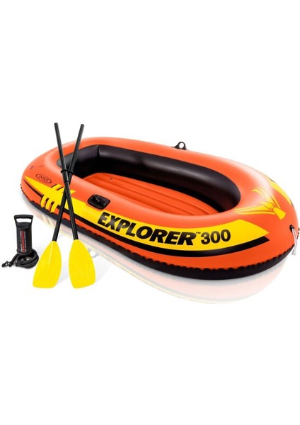Fırsat IB58332 Intex Explorer Bot 300 Set (Kürek-Pompa) 211X117X41 cm Yeni